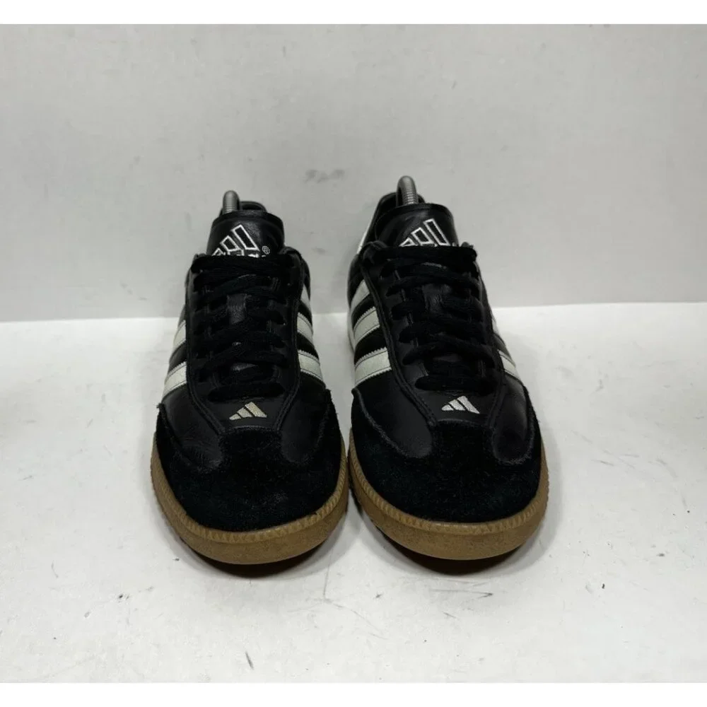 Adidas Samba Millennium Indoor Soccer Shoe Men’s Size 7.5 Black‎ White 088559